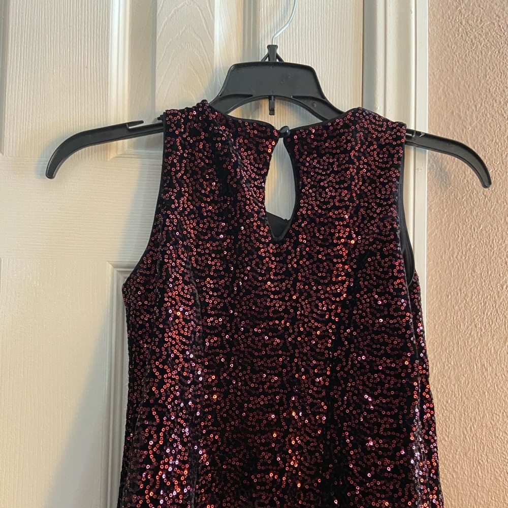 Sequin girl dress size 8